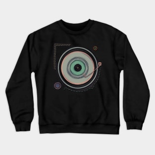 Turntable Distressed Crewneck Sweatshirt